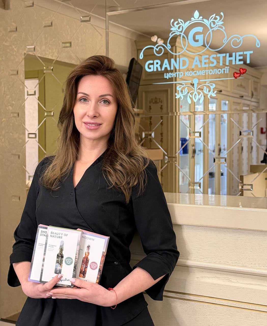 Лікар-косметолог GrandAesthet з преміальною косметикою у Вінниці